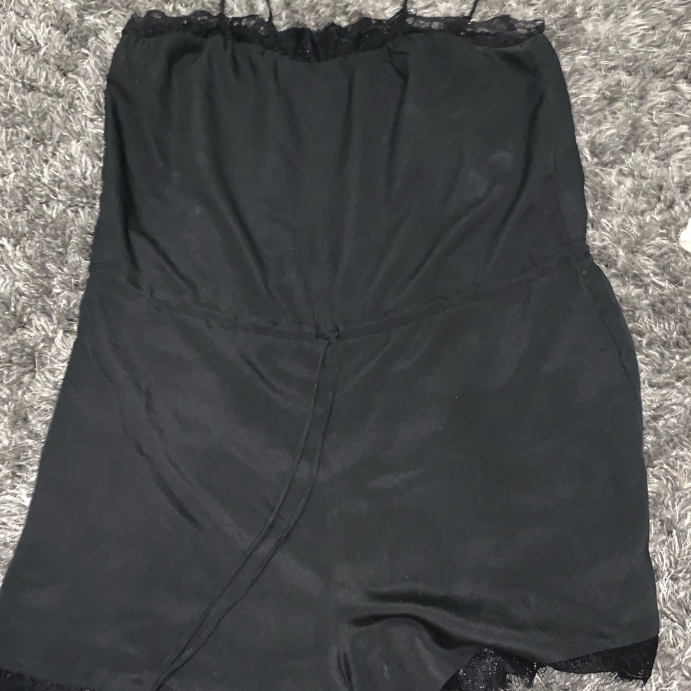 Black jump suit